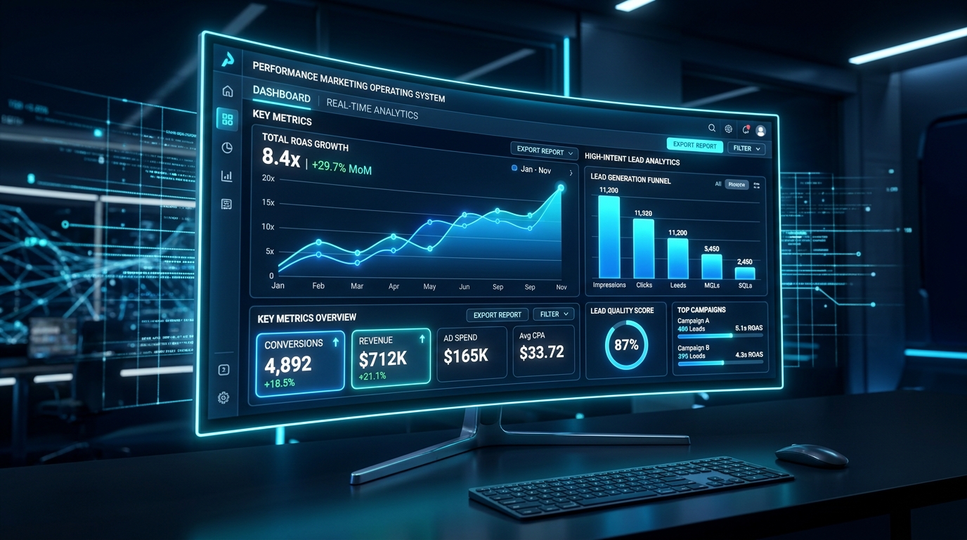 AL-SAFIR Agency Dashboard Mockup